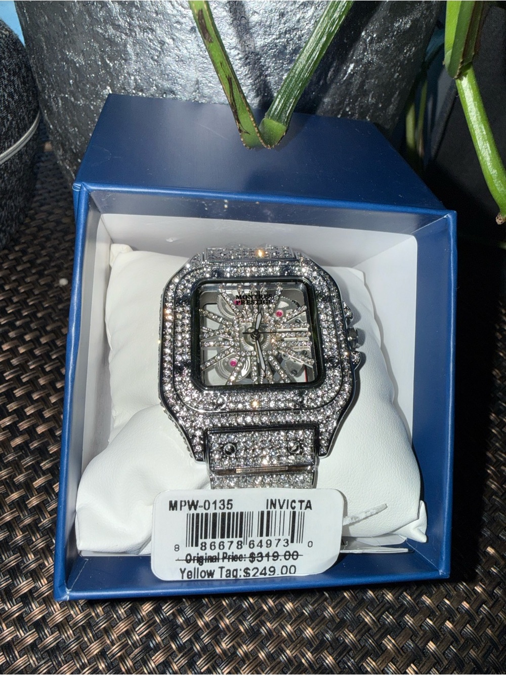 🔥🔥Invicta “Montres Prestige” Skeleton Dial Watch
